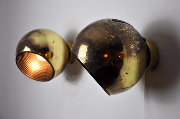 Spanish Space-Age Sconces from Fase, 1970s, Set of 2-EJE-1327991