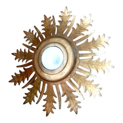 Spanish Sun Wall Lamp in Metal-LLP-1703816