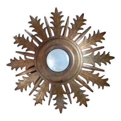 Spanish Sun Wall Lamp in Metal-LLP-1703816