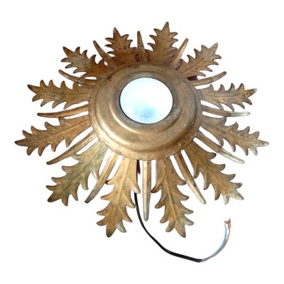 Spanish Sun Wall Lamp in Metal-LLP-1703816