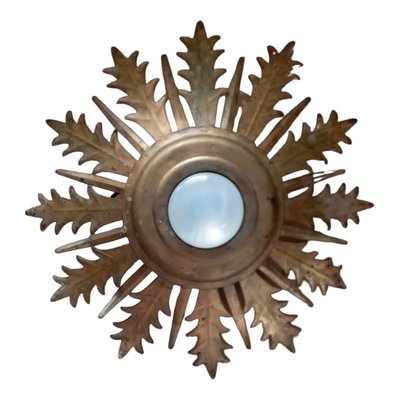 Spanish Sun Wall Lamp in Metal-LLP-1703816