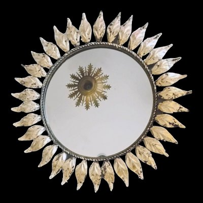 Spanish Sun Wall Mirror in Metal-LLP-1705650