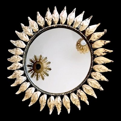 Spanish Sun Wall Mirror in Metal-LLP-1705650