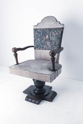 Spanish Swivel Desk Armchair, 1940s-RIU-1141770