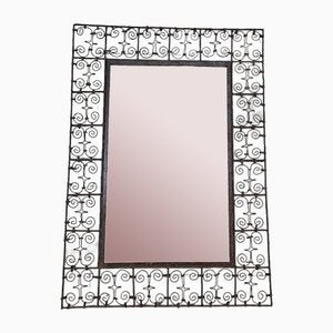 Spanish Wrought Iron Mirror Frame-TCS-1780680