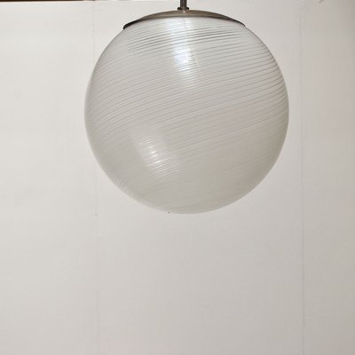 Sphere Pendant Lamp by Alessandro Diaz de Santillana, 1950s-JQO-626236