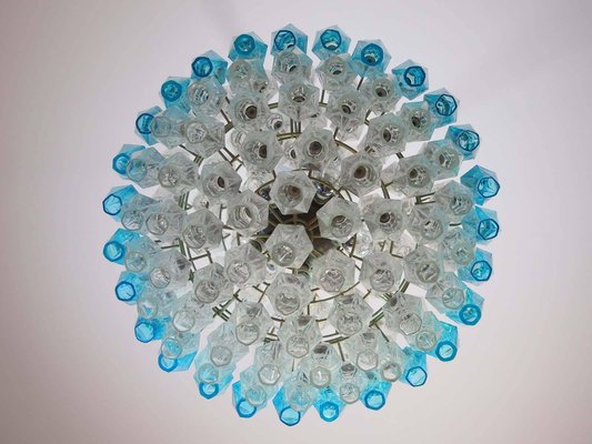 Spherical Poliedri Pendant Lamp in Murano Glass-MBH-1032614