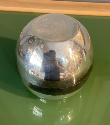 Spherical Silver Plate by Lino Sabattini, 1960-HQI-1743396