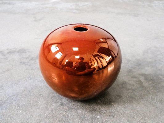 Spherical Vase in Shine Ceramic from Cantù-OJE-1255275