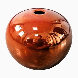 Spherical Vase in Shine Ceramic from Cantù-OJE-1255275