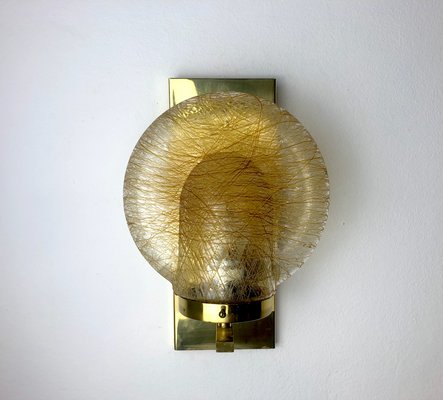 Spherical Wall Sconce in Murano Glass, Italy, 1970s-EJE-960653