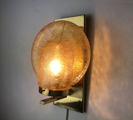 Spherical Wall Sconce in Murano Glass, Italy, 1970s-EJE-960653