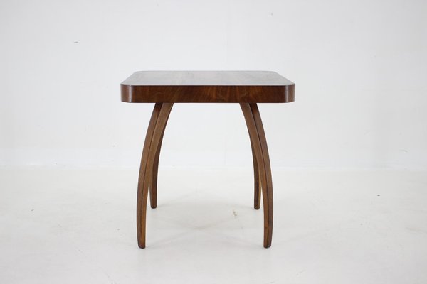 Spider Coffee Table in Walnut from Jindrich Halabala, Czechoslovakia, 1940s-TZ-1722013