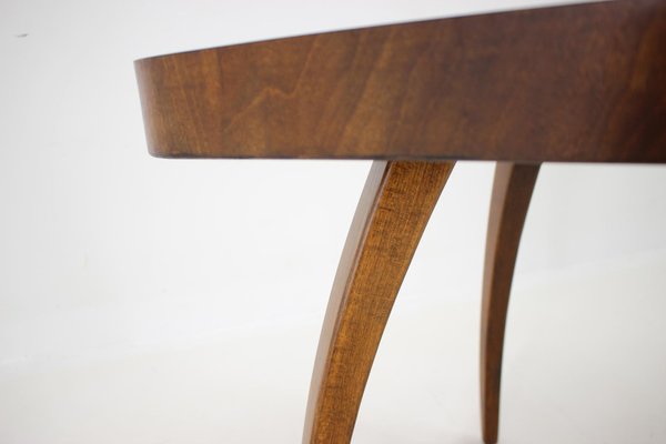 Spider Coffee Table in Walnut from Jindrich Halabala, Czechoslovakia, 1940s-TZ-1722013