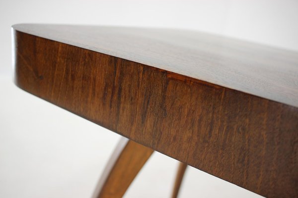 Spider Coffee Table in Walnut from Jindrich Halabala, Czechoslovakia, 1940s-TZ-1722013