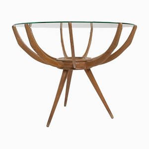 Spider Leg Coffee Table by Carlo Di Carli, Italy, 1950s-UQV-925600