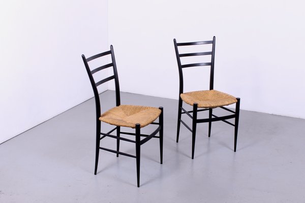 Spinetto Chiavari Italian Style Dining Chairs, 1960s, Set of 2-XT-1056507