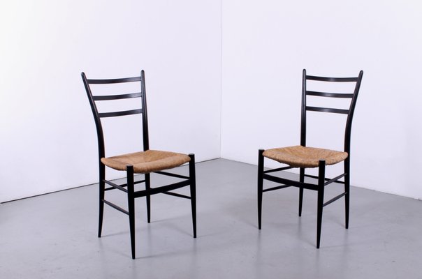 Spinetto Chiavari Italian Style Dining Chairs, 1960s, Set of 2-XT-1056507