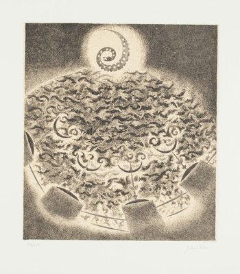 Spiral - Original Etching by Edo Janich - 1970s 1970s-ZCI-758324