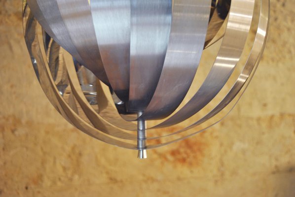 Spiral Pendant Lamp by Henri Mathieu, 1970s-JQO-906163