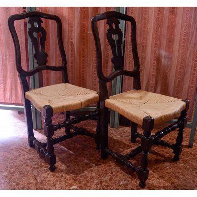 Spool Chairs, 1800s, Set of 2-RAQ-687608