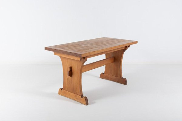 Sport Solid Pine Table by Axel Einar Hjorth for Nordic Kompaniet-KMC-1122588