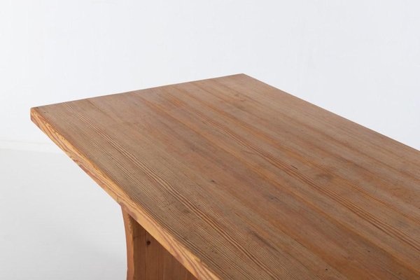 Sport Solid Pine Table by Axel Einar Hjorth for Nordic Kompaniet-KMC-1122588