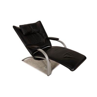 Spot 698 Lounge Chair in Black Leather from WK Wohnen-RQW-1748406