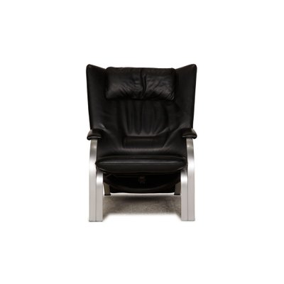 Spot 698 Lounge Chair in Black Leather from WK Wohnen-RQW-1748406