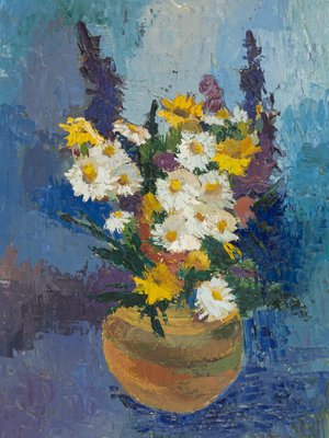 Spring Bouquet, Oil on Panel, Framed-GPP-1054026