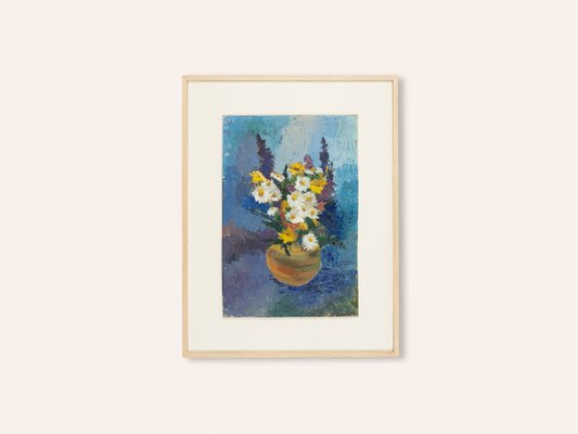 Spring Bouquet, Oil on Panel, Framed-GPP-1054026