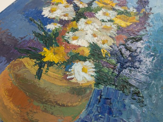 Spring Bouquet, Oil on Panel, Framed-GPP-1054026