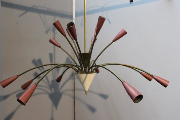 Sputnik Ceiling Lamp, 1960s-HZ-772869