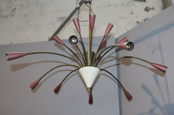 Sputnik Ceiling Lamp, 1960s-HZ-772869