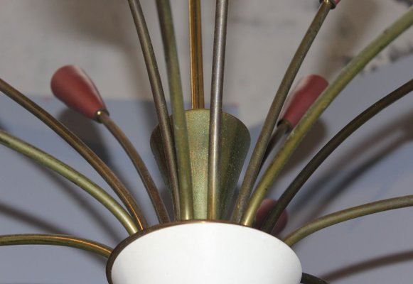 Sputnik Ceiling Lamp, 1960s-HZ-772869