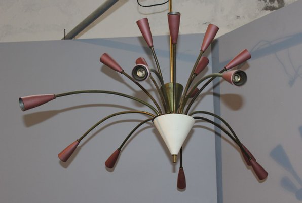 Sputnik Ceiling Lamp, 1960s-HZ-772869