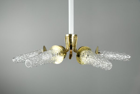 Sputnik Chandelier by Rupert Nikoll, 1950s-SPD-564529