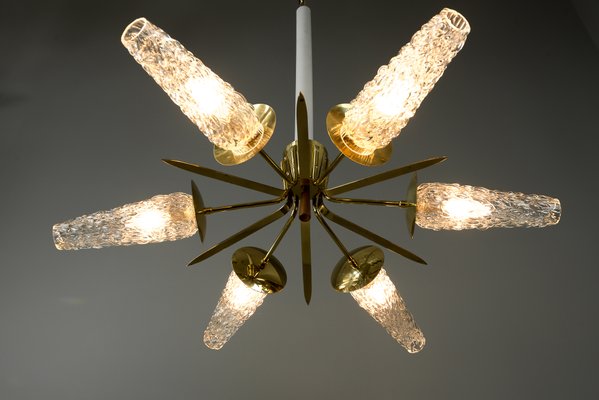 Sputnik Chandelier by Rupert Nikoll, 1950s-SPD-564529