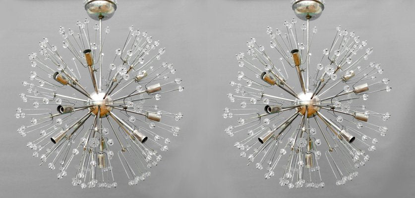 Sputnik Chandeliers by Emil Stejnar, 1950s, Set of 2-JJT-569770