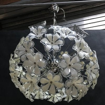 Sputnik Chrome Ceiling Lamp, 1970s-WQQ-1210403