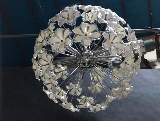 Sputnik Chrome Ceiling Lamp, 1970s-WQQ-1210403