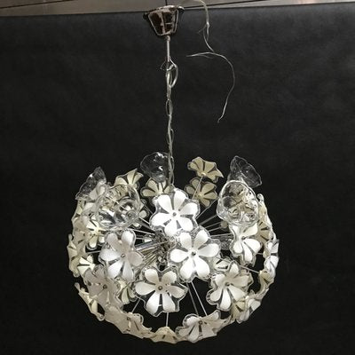 Sputnik Chrome Ceiling Lamp, 1970s-WQQ-1210403