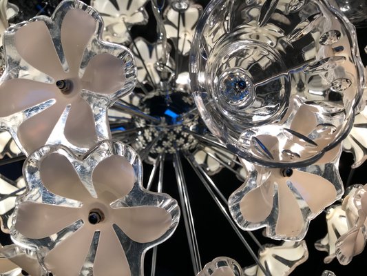 Sputnik Chrome Ceiling Lamp, 1970s-WQQ-1210403