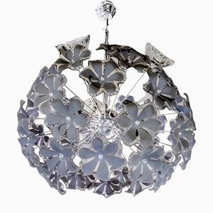 Sputnik Chrome Ceiling Lamp, 1970s-WQQ-1210403