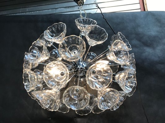 Sputnik Crystal Ceiling Lamp in Chrome-WQQ-1195742