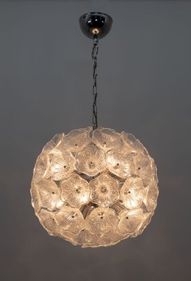 Sputnik Murano Glass Flowers Chandelier by Paolo Venini for Veart, 1960s-FER-1750052