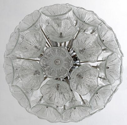 Sputnik Murano Glass Flowers Chandelier by Paolo Venini for Veart, 1960s-FER-1750052