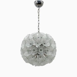 Sputnik Murano Glass Flowers Chandelier by Paolo Venini for Veart, 1960s-FER-1750052