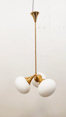 Sputnik Pendant in Brass with Three Suspensions-QLH-1017055