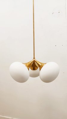 Sputnik Pendant in Brass with Three Suspensions-QLH-1017055